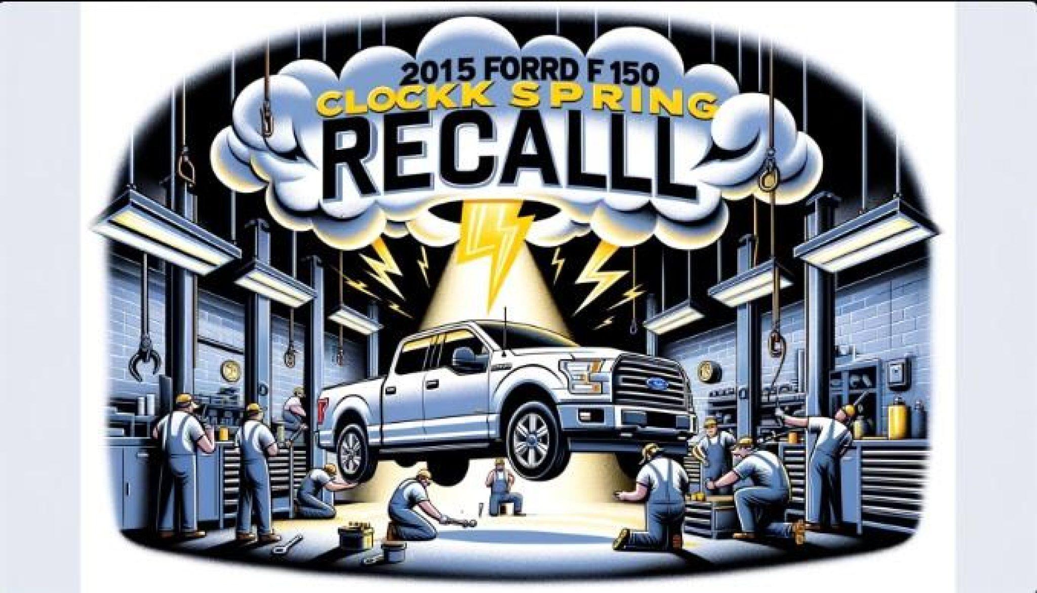 2015 Ford F 150 Clock Spring Recall Action Needed Now!