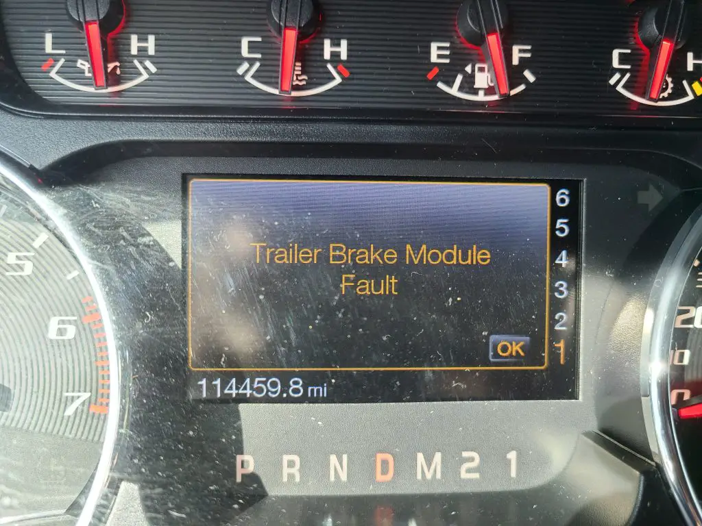 What Does Trailer Brake Module Fault Mean FordmasterX
