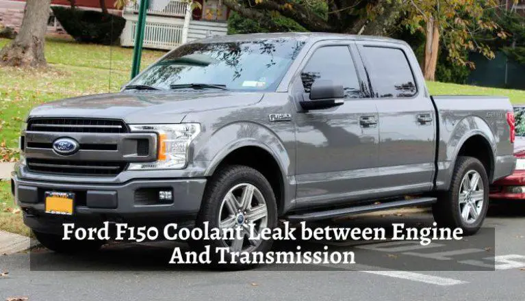 Ford F150 Coolant Leak between Engine And Transmission