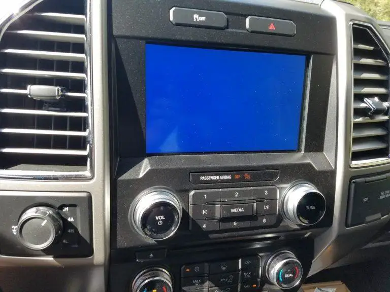 Ford F150 Backup Camera Blue Screen