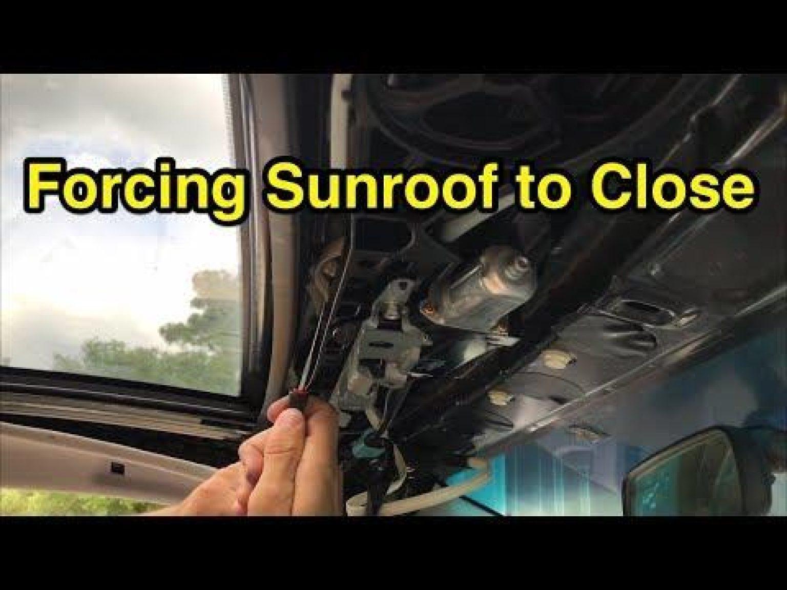 Sunroof Wont Close Ford F150 Fordmasterx