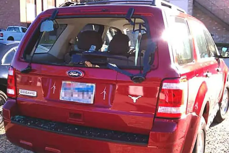 Ford Escape Rear Window Recall