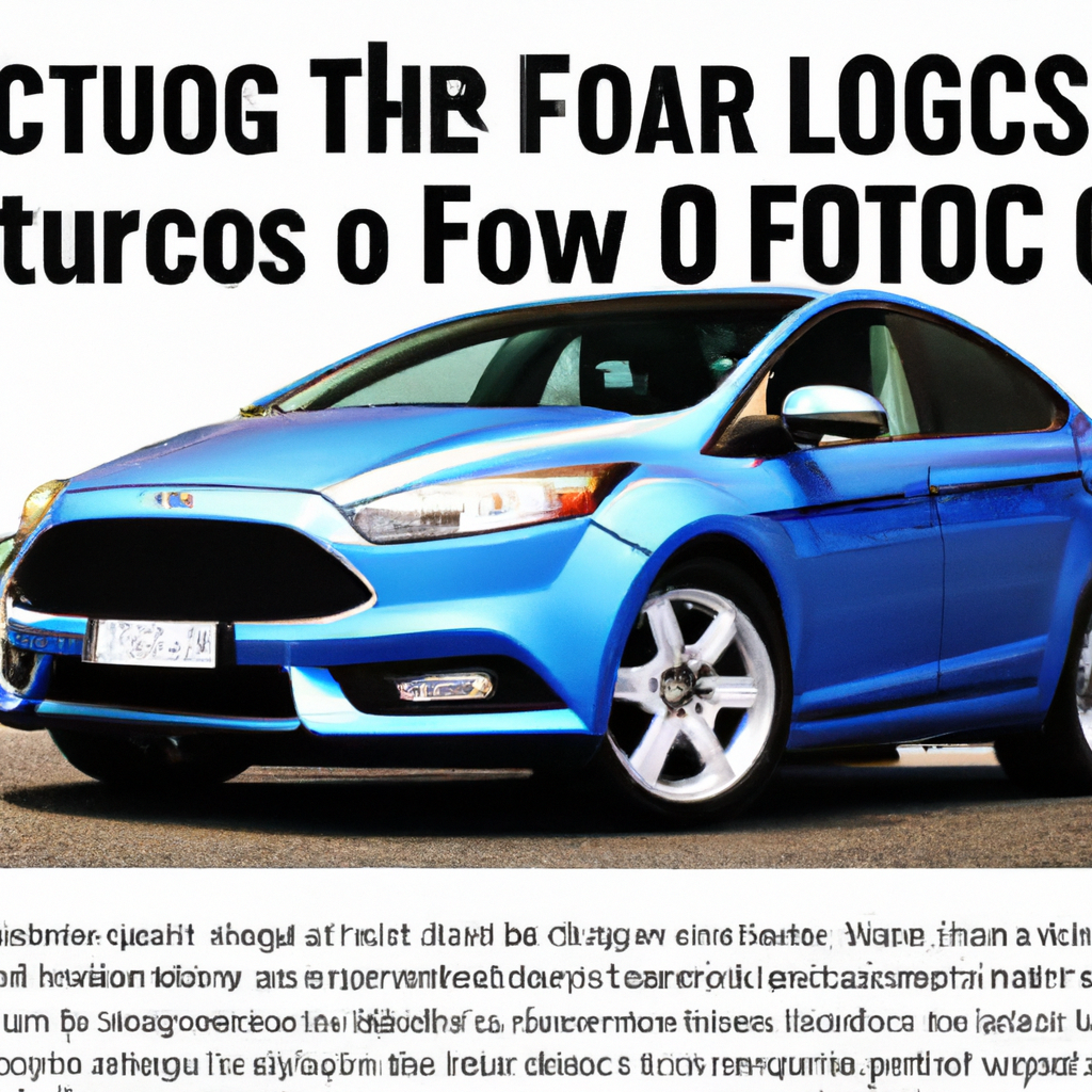 Ford Focus Transmission Control Module Recall