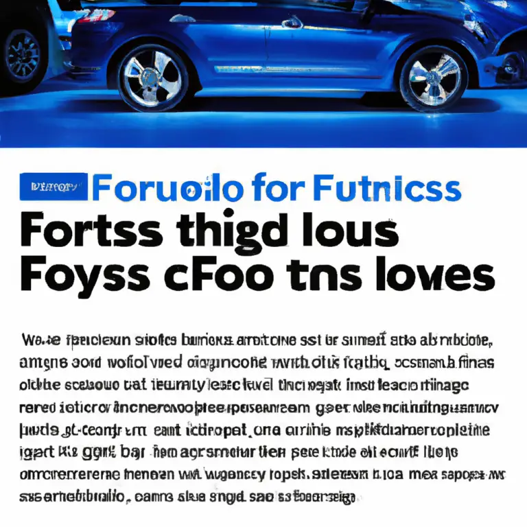 Ford Focus Water Leak Recall