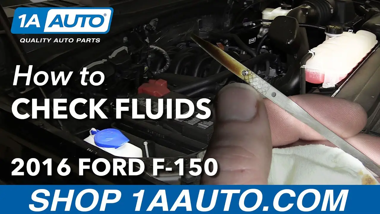 How To Check Transmission Fluid 2016 F150
