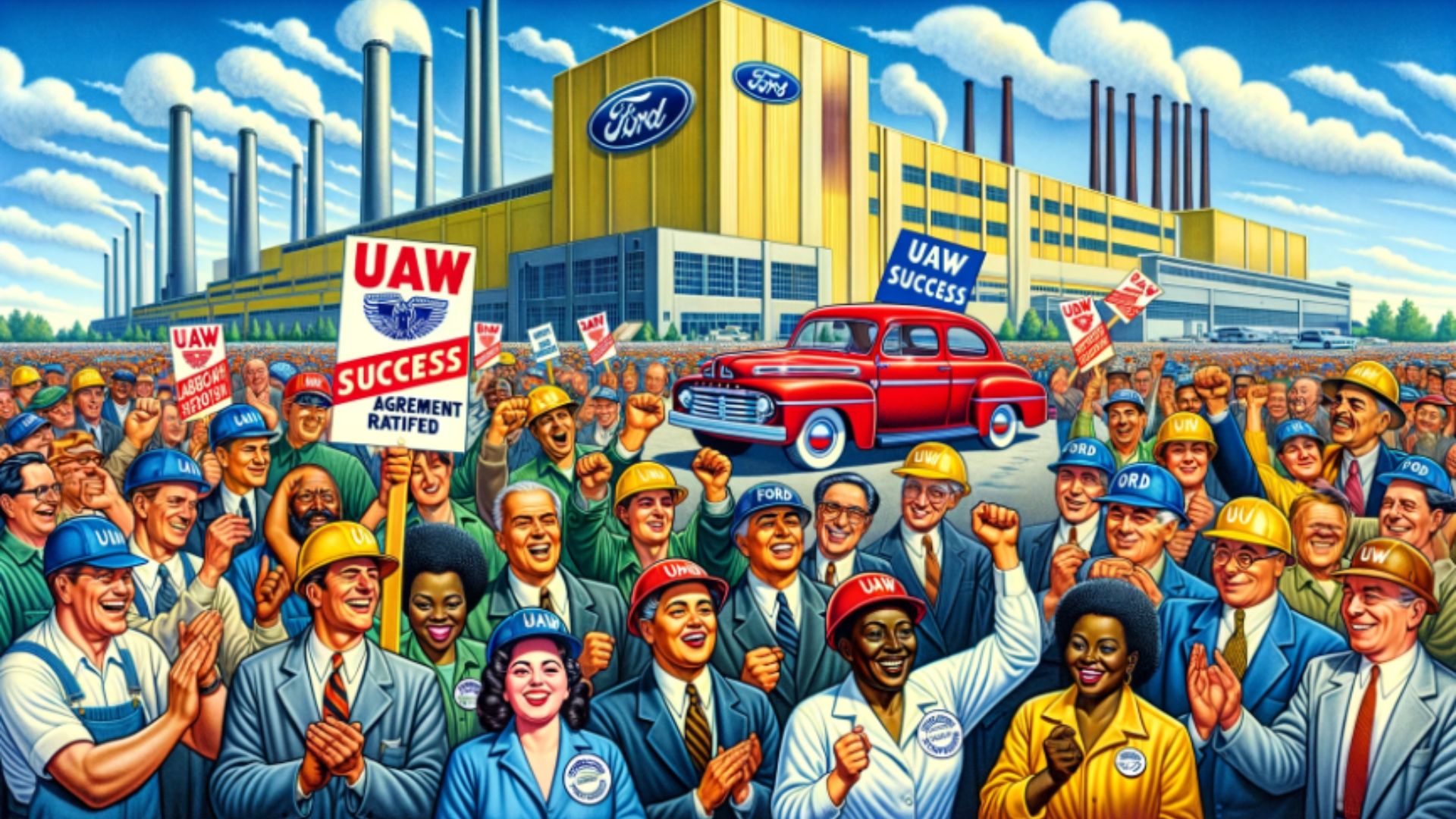 Breaking UAW Strikes Deal with Ford & Stellantis, Ends Strikes