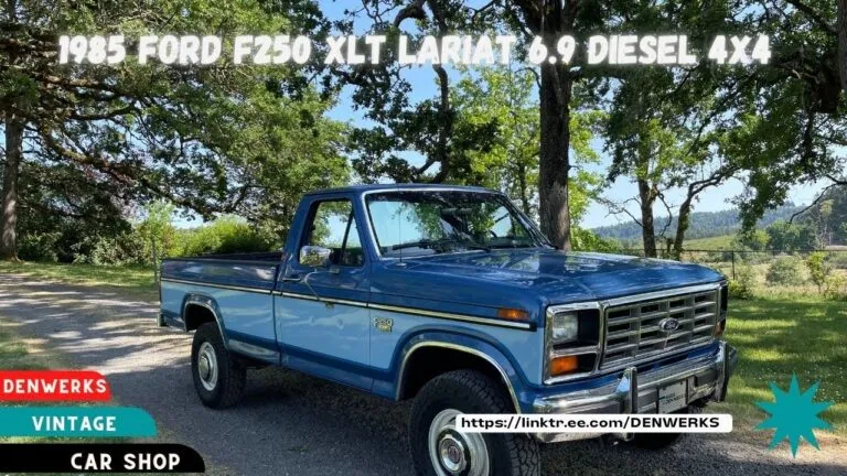 1985 Ford F250 6.9 Diesel