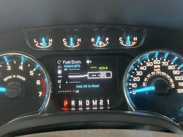 2013 F150 Wrench Light No Speedometer