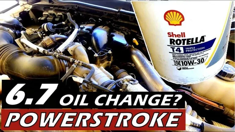 2018 6.7 Powerstroke Oil Capacity