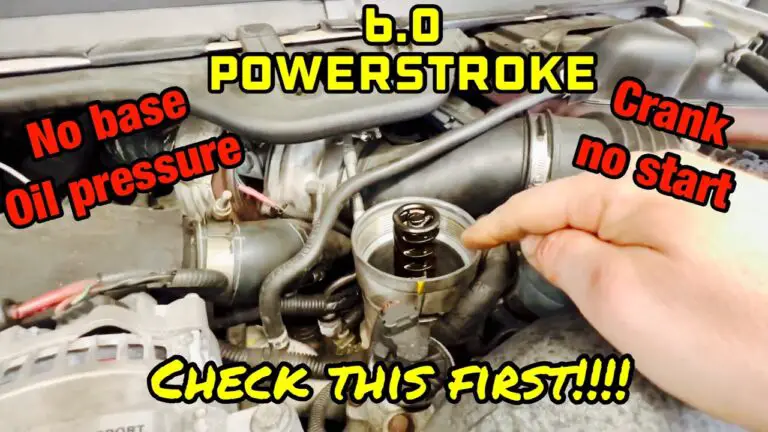 6.0 Powerstroke Crank No Start