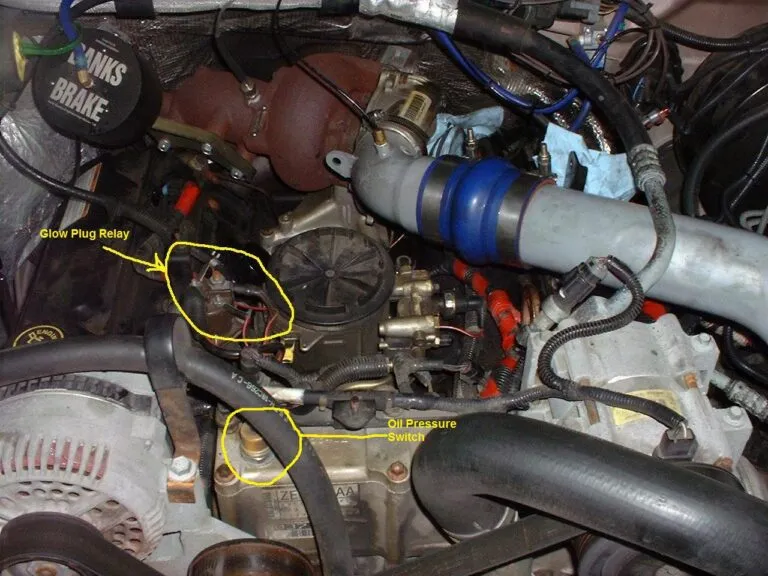 7.3 Powerstroke Oil Pressure Sensor Location