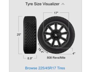 Biggest Tire for 16 Inch Rim