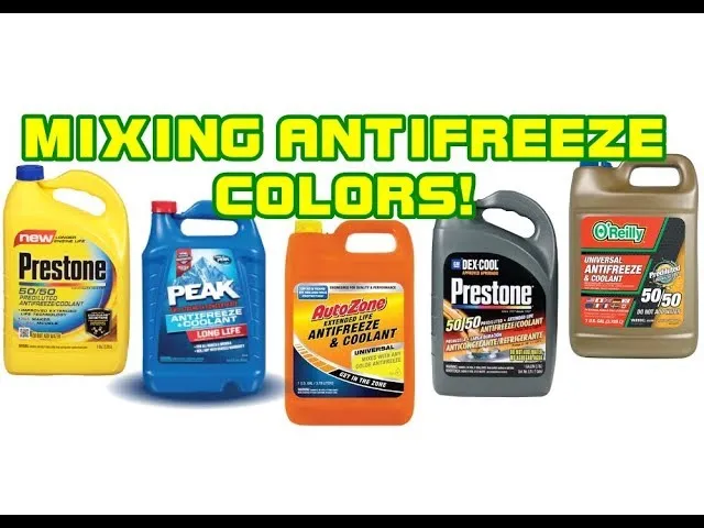 Can You Mix Yellow And Green Antifreeze