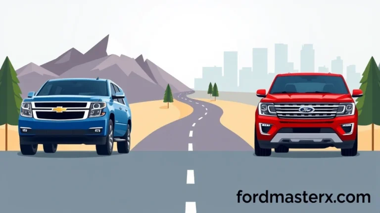 Tahoe vs Expedition: Ultimate SUV Showdown