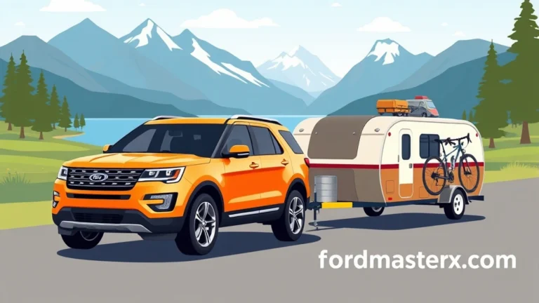 Ford Explorer Towing: How Much Can It Haul?
