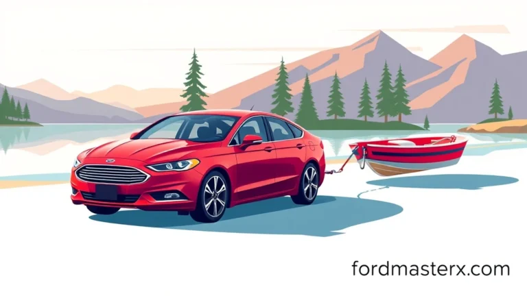 Ford Fusion Towing Capacity: How Much Can Yours Haul?
