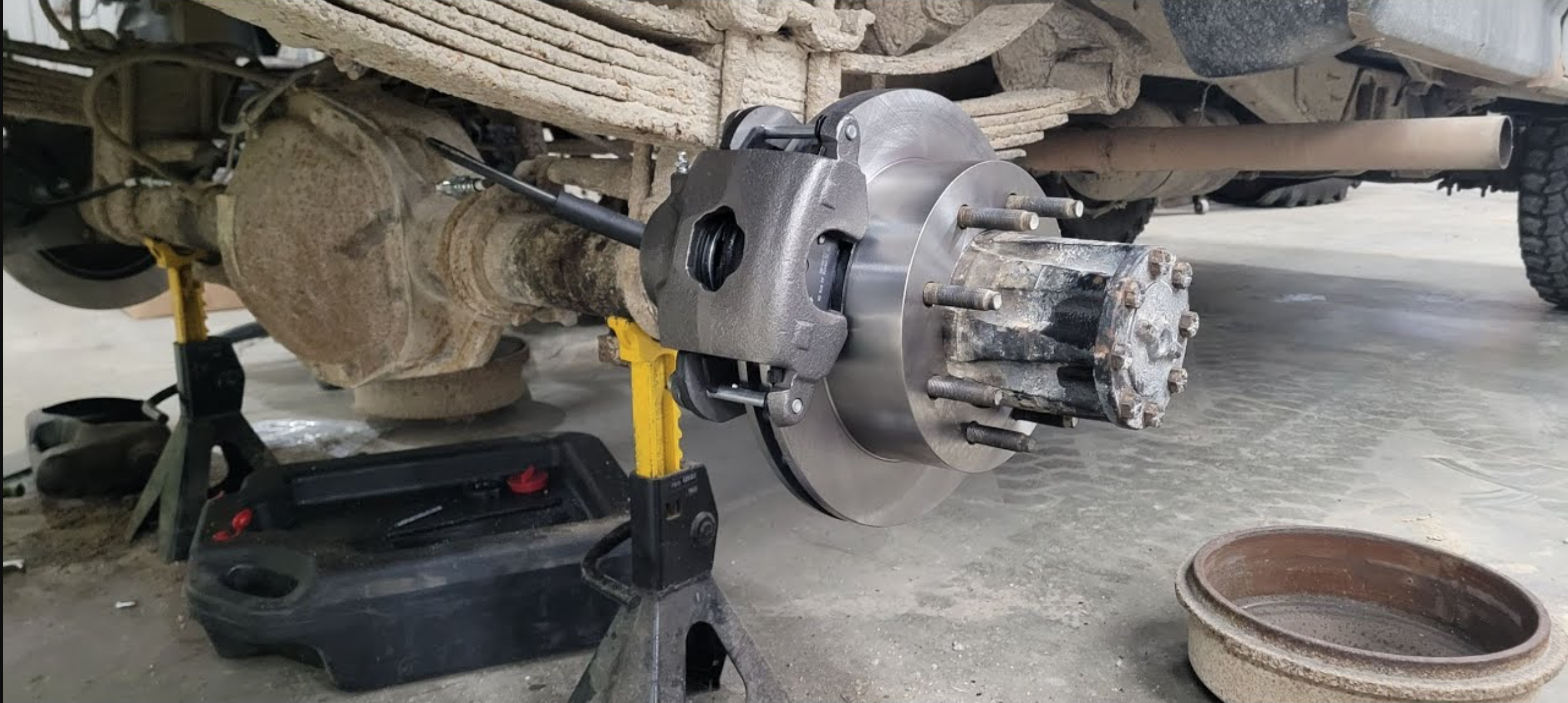 obs ford disc brake conversion