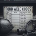 Ford axle code chart
