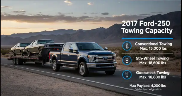 2017 Ford F-250 Towing Capacity Chart