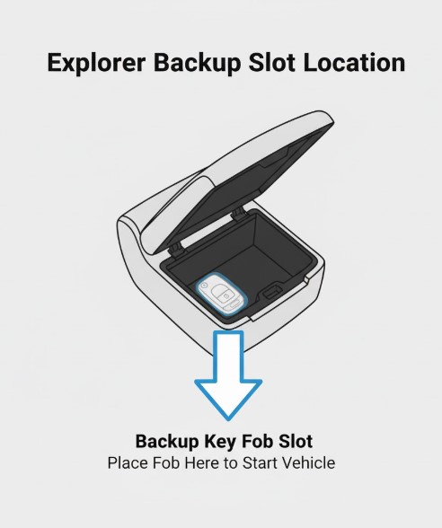 Explorer Backup Slot Location Diagram