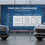 Ford SUV Comparison Chart
