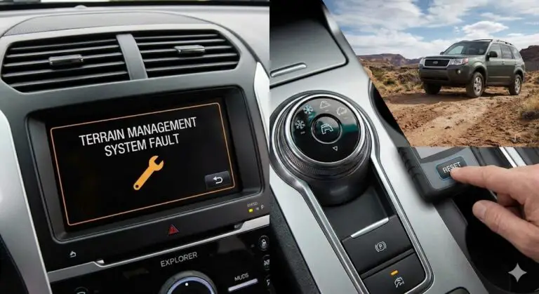 Ford Explorer Terrain Management System Fault Reset