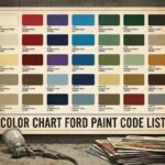 color chart ford paint code list