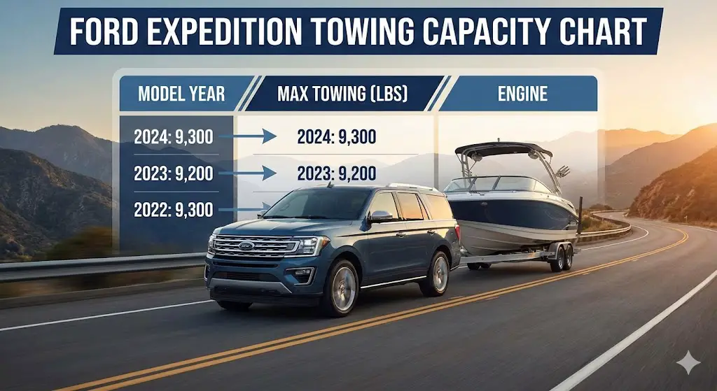 ford expedition towing capacity chart