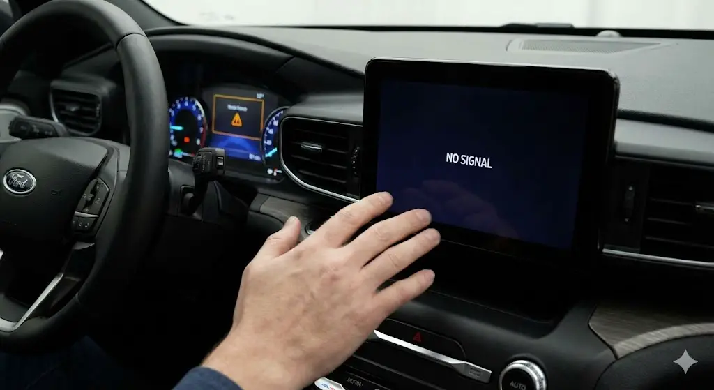 ford explorer display not working