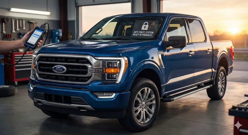 ford f150 anti theft reset