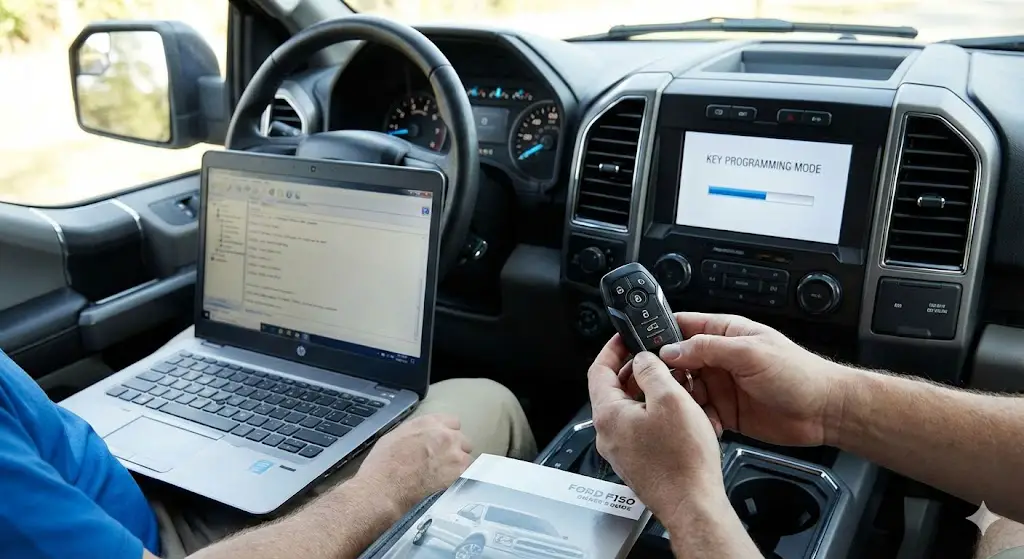 how to program ford f150 key fob