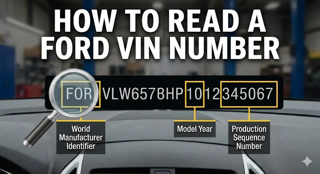 how to read a ford vin number