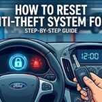 how to reset anti theft system ford