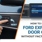 how to reset ford explorer door code without factory code
