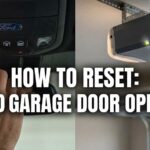 how to reset ford garage door opener