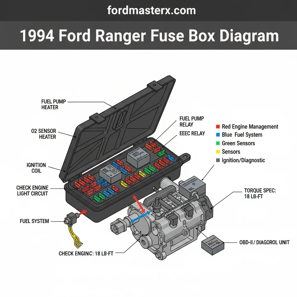 Ford Ranger Fuse Box Diagram: Identification Guide
