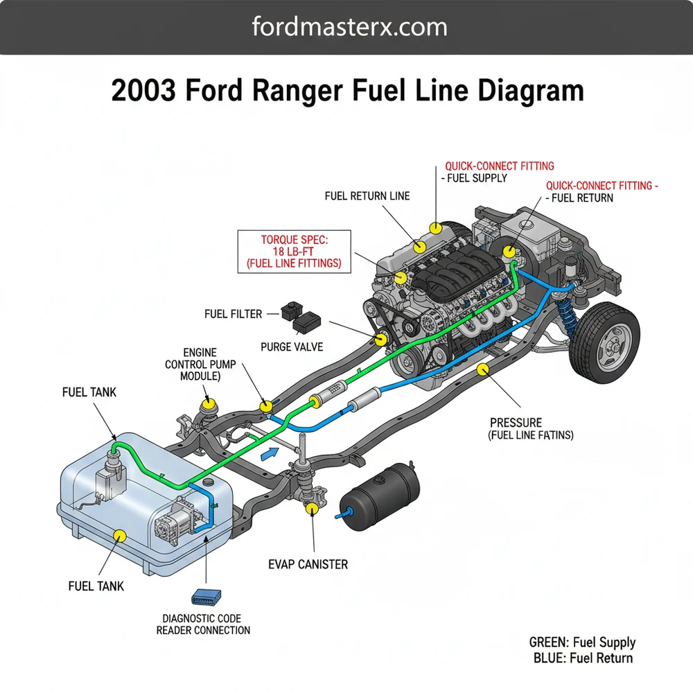 Ford Ranger Fuel Line Diagram: Easy Setup Guide