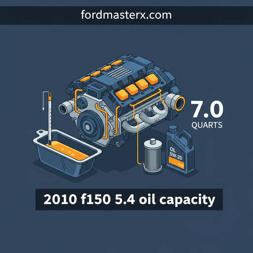 2010 f150 5.4 oil capacity