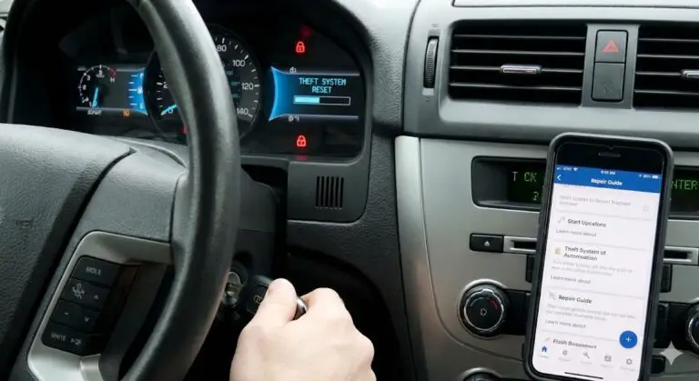 2010 ford fusion anti theft reset