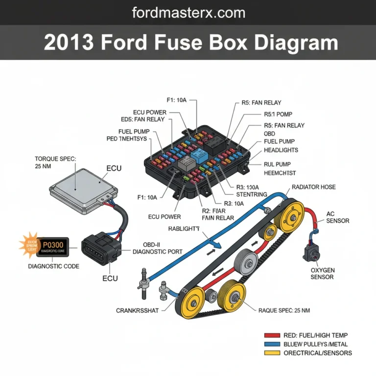 2013 ford e350 fuse box diagram diagram with labeled components and explanations