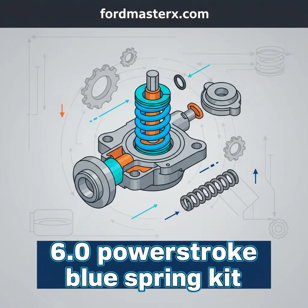 6.0 powerstroke blue spring kit