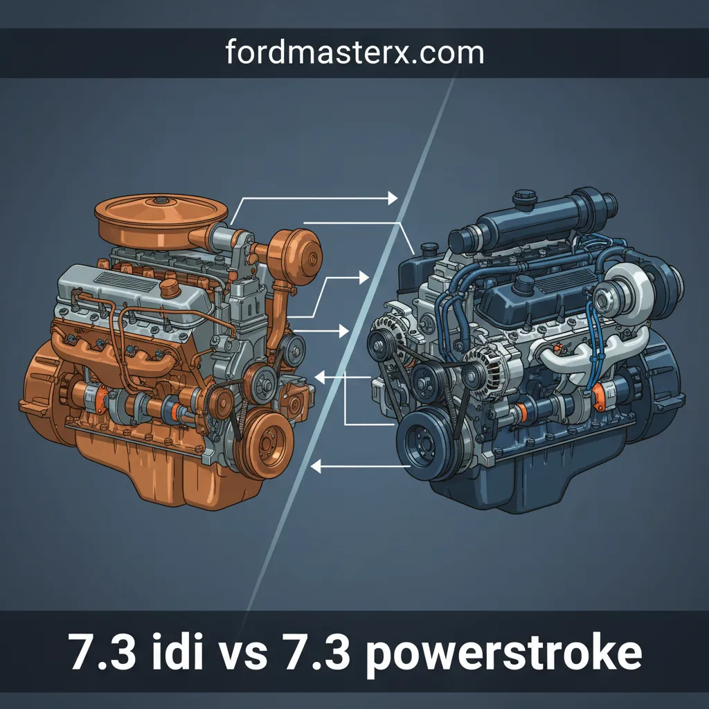7.3 idi vs 7.3 powerstroke
