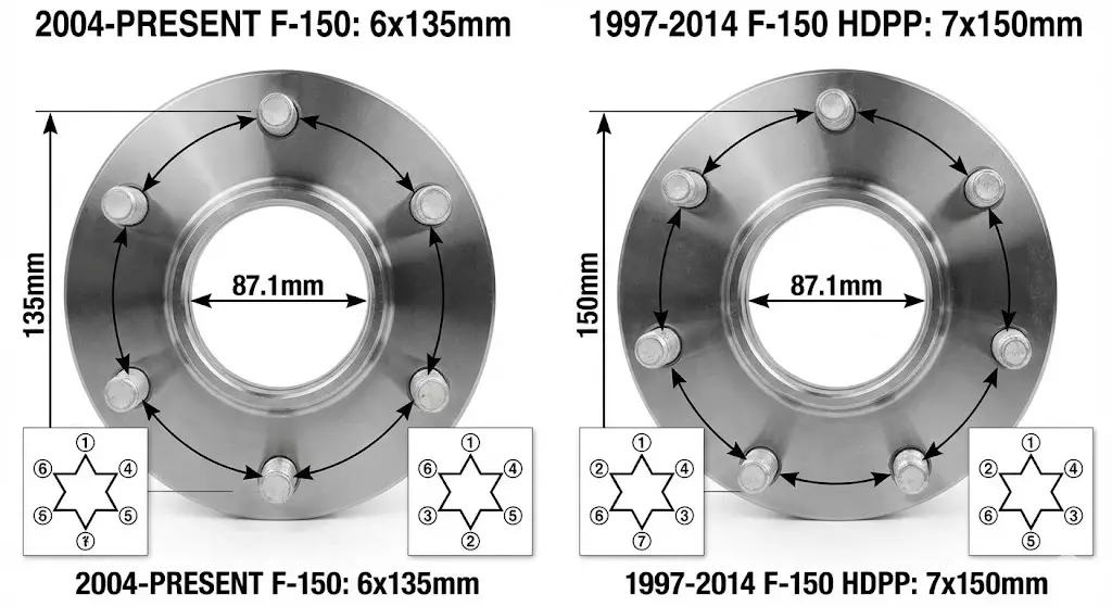 7x150mm Configuration