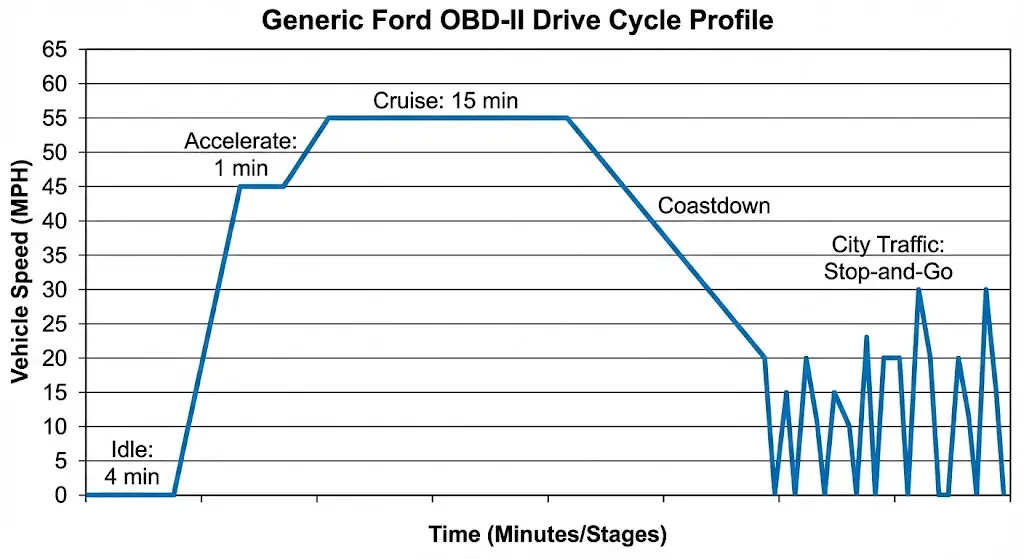Official Ford Drive Cycle: Clearing Permanent Codes