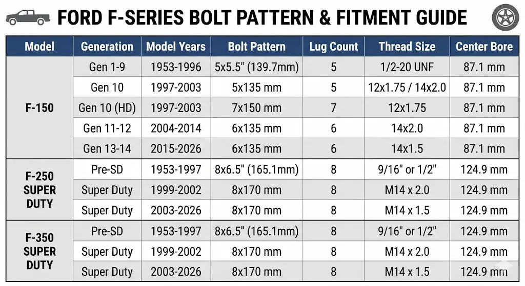 F-250 / F-350 / F-450