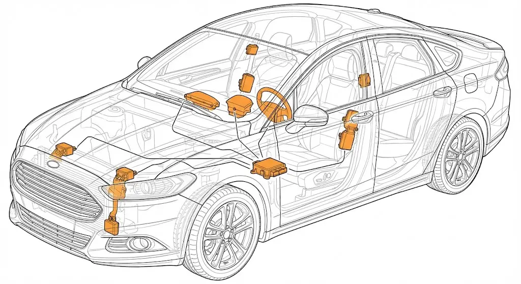 Ford SRS Architecture and Safety Protocols