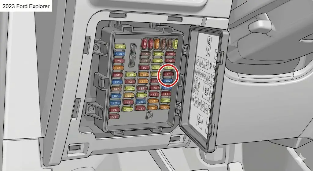 Passenger Compartment Fuse Panel