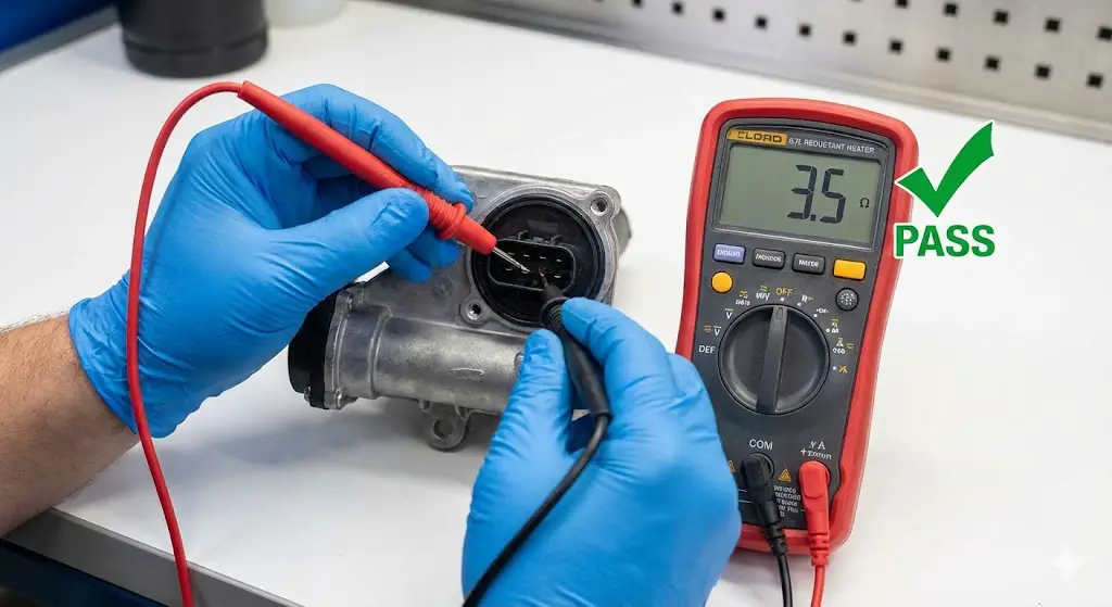 Testing Heater Resistance