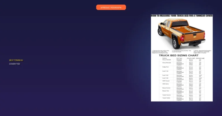 5 Best Tonneau Cover F150 Picks: Expertly Reviewed for Quality