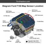 diagram ford f150 map sensor location diagram with labeled components and explanations
